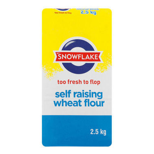 Picture of SNOWFLAKE SELF RAISING WHEAT FLOUR 2.5KG